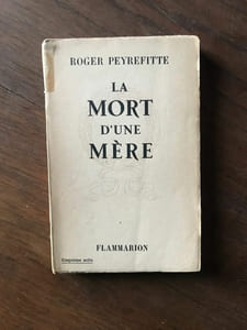 LA MORT D'UNE mère FLAMMARION