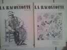 lot 2 revues LA RACONTOTTE de su lou Mont 19 et 20 Franche Comté. 