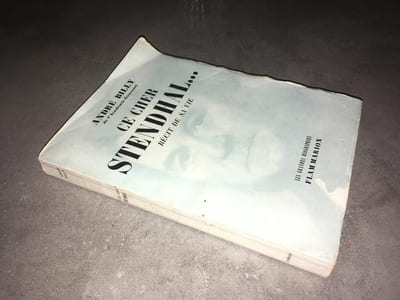 CE CHER STENDHAL Récit de sa vie FLAMMARION BIOGRAPHIE
