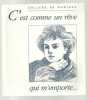 Coll&egrave;ge de Morteau C'EST COMME UN REVE rare. 