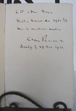 Claus Reinbolt elsässische komödien UND DRAMEN Alsace Dédicacé. undefined