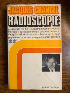 Radioscopie II Robert laffont. Jacques Chancel