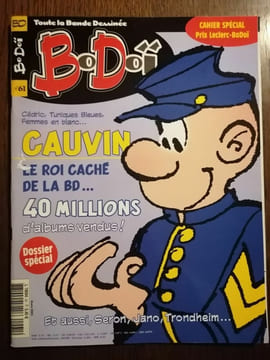 BoDoï n61 Cauvin Le Roi Caché de la BD Mars 2003. undefined