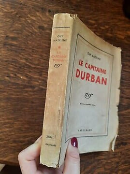 Le Capitaine Durban gallimard. Guy Mazeline
