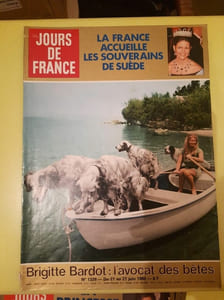 Jours de France n 1329 Brigitte Bardot 21 au 27 Juin 1980