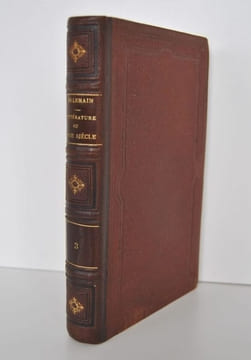 VILLEMAIN 1873 COURS DE LITTERATURE FRANCAISE au XVIIIe siècle Tome 3 Didier. undefined