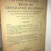 LES ETUDES RHODANIENNES revue de GEOGRAPHIE REGIONALE LYON n 2 de 1943 BB7A. 