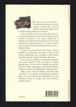Voyage En Lorraine Récits et témoignages d'écrivains-voyageurs au XIXe siècle. undefined