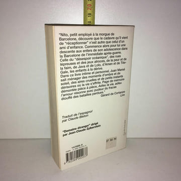Juan Marsé ADIEU LA vie ADIEU L'AMOUR collection 10 18 POCHE 1996. undefined