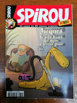 Spirou n3639 Jacques le petit lézard qui aspire à devenir grand. Jacques Petit