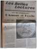 Les Belles Lectures N°76 du 27 Août au 2 Septembre 1947/Apulée L'amour et Psyché. 