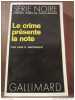 le crime présente la note. John D. MacDonald