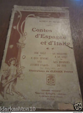 contes d'Espage et d'Italie. Alfred de Musset
