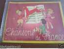 Album Chocolat Poulain "Chansons de France" vierge. 