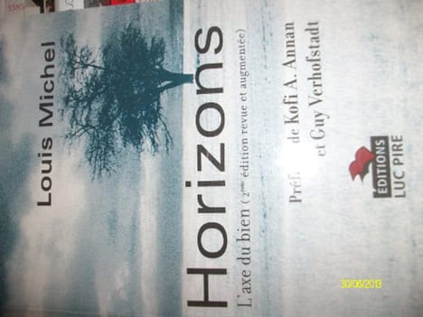 Horizons l'axe du bien. Collection Voix politiques. MICHEL Louis