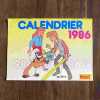 Le journal de Mickey CALENDRIER 1986. 