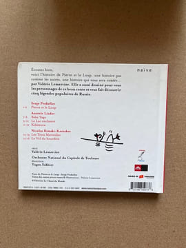 Serge Prokofiev Pierre et le loup - Valérie Lemercier/ CD. undefined