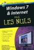 Windows 7 et Internet ed. Explorer 9 Poche Pour les nuls. Rathbone Andy  Levine John R.  Baroudi Carol  Young Margaret Levine