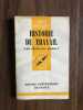 Que sais-je? HISTOIRE DU TRAVAIL. FRANÇOIS BARRET