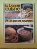 La Bonne Cuisine Nº66 / Octobre-Novembre 1985. 