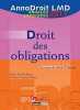 AnnaDroit 2011. Droit des obligations 12ème édition. Druffin-bricca Sophie  Henry Laurence-caroline