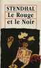 Le rouge et le noir. 