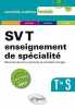 SVT Enseignement de Spécialité Terminale S Conforme au Programme 2012. Bourlon Pierre-Marie