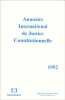 Annuaire International de Justice Constitutionnelle - Tome VIII 1992. Annuaire International De Justice Constitutionnelle