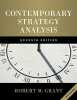 Contemporary Strategy Analysis: Text Only. Grant Robert M