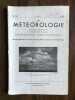 La météorologie - janvier 1951 mars. 