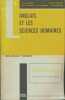 L'Anglais et les Sciences humaines. 