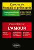 L'essentiel sur l'amour. Platon Le Banquet – Shakespeare Le Songe d'une nuit d'&eacute;t&eacute; – Stendhal La Chartreuse de Parme. &Eacute;preuve de fran&ccedil;ais/philosophie. ...
