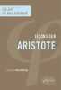 Cours de Philosophie Leçons sur Aristote. Brunschwig Jacques