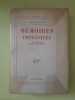 Mémoires Improvisés recueillies par Jean Amrouche. Paul Claudel