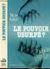 POUVOIR USURPE. AUBERT NICOLE