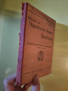 Manuel de l'Apprenti et de l'Amateur Electricien - 5e Partie : L' éclairage électrique dans l'appartement et la maison
