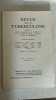 Revue de Tuberculose - Tome 22 - N°8 9 - Aout Septembre 1958. 