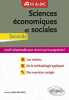 Sciences économiques et sociales (SES) - Seconde. Jégou-Mellinger Véronique