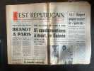 L'Est Républicain Nº27806 / Janvier 1971. 
