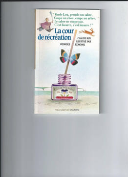 La cour de récréation. Lemoine Georges Roy Claude