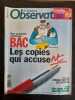 Observateur - Nº 1546 : Bac Les copies qui accuse / Juin 1994. 