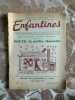Publication mensuelle Enfantines n°186. 