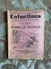 Publication mensuelle Enfantines n°136. 