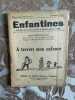 Publication mensuelle Enfantines n°13. 