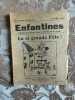 Publication mensuelle Enfantines n°7. 