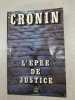 l'epee de justice. 