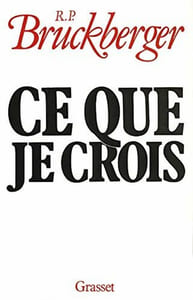 Ce que je crois