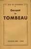 Devant le Tombeau. 