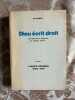 Dieu écrit droit tome 1. M. Lepers