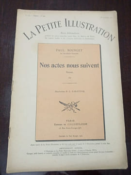 La petite Illustration N° 315. Nos actes nous suivent III. undefined